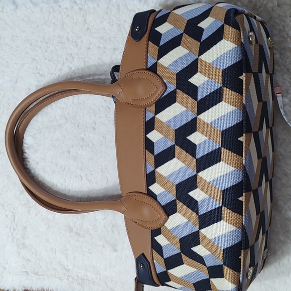 Spartina 449 Leather & Linen Bag - Picture 7 of 12